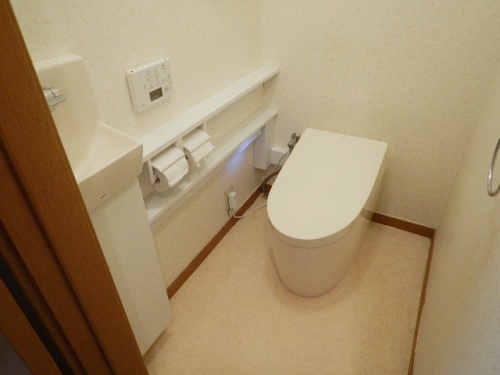 タンクレストイレ取付