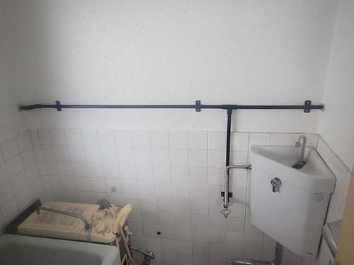 給水管一部新設