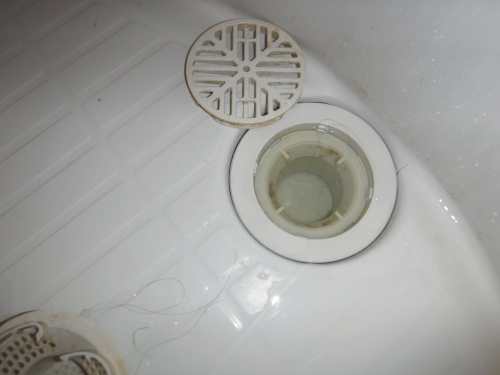 ユニットバス排水口
