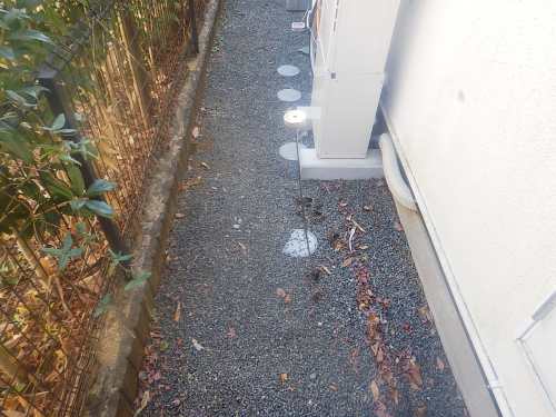 音調棒による漏水調査