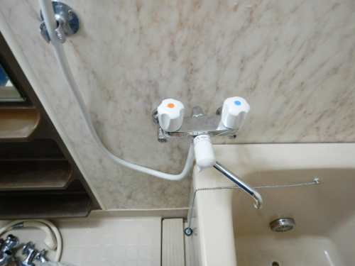施工後：TOTO   2ハンドル混合栓  品番TMS20C