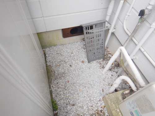 土・砂利埋め戻し