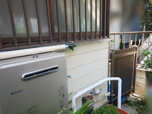 給水管取付